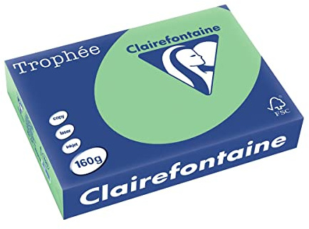 Unbekannt Clairalfa 1120C Multifunktionspapier Trophee, A4, naturgrün