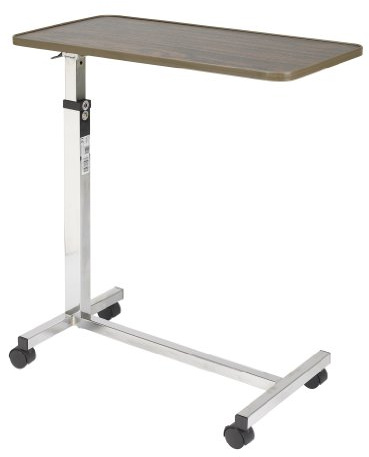 Drive Medical Table de lit inclinable en Noyer