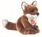 Teddy Hermann 90321 Fuchs sitzend rotbraun 20 cm, Kuscheltier, Plüschtier mit recycelter Füllung