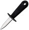 COOK CONCEPT Saveur & Dégustation KU6101 Couteau à huitres, INOX, Noir, 14,5 x 4,6 x 1,1 cm