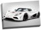 Weiß Koenigsegg Agera Canvas Art Print Poster 76,2 x 50,8 cm Zoll