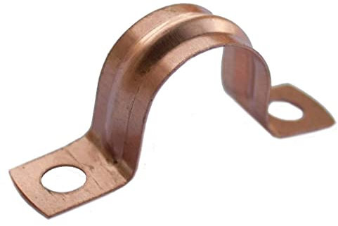 Oracstar – Abrazaderas de tuberías de cobre de 15 mm (8 unidades)