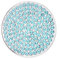 Morella Damen Coin Glitzersteine hellblau 33 mm