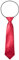 BomGuard corbata para niño chico chicas, rojo oscuro