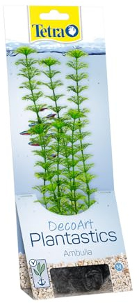 Tetra 270473 DecoArt Plant Ambulia, künstliche Aquariumpflanze, echt aussehende Unterwasserpflanze, größe, L, grün