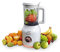 SOGO MixMaster. Batidora Licuadora Americana de Vaso de 1200W con Jarra de Cristal de 1.8L con Cuchillas de 6 Hojas en Acero Inoxidable, Programas, Limpieza Facil, Color: Blanco (BAT-SS-5525-W)