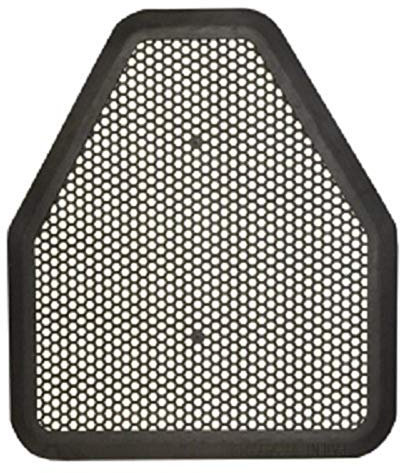 Tolco 220206 Eco-Choice Urinal Floor Mat, 18.5 Height, 0.25 Width, Black (Pack of 6)