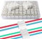 QitinDasen 62Pcs Premium Connettore Molla Rapido, Morsetto a Molla Connettore, Kit Morsettiera Molla Rapido (50Pcs CH2 + 12Pcs CH3)