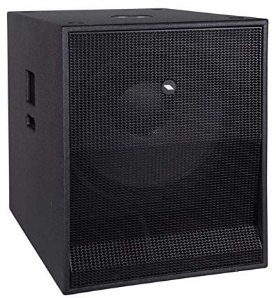 Proel S18A - Subwoofer professionale amplificato da 18 pollici e da 1200W di picco, Nero (S18A)
