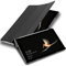 Cadorabo Hülle kompatibel mit Microsoft Surface GO Tablethülle ohne Auto Wake Up aus Premium Kunst Leder Flip Klappbare Stoßfeste Magnetische Cover Hülle für Microsoft Surface GO Tasche in Schwarz