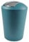 douceur d'intérieur, Poubelle Flic Flac (5.6 L) Vitamine Bleu/Emeraude, Plastique
