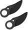 Kebtek Ersatzklinge für elektrische Astschere KT930, SK5 Hartstahl mit Teflonbeschichtung, Max Schnittdurchmesser 30 mm (2 Pack Upper Blade)