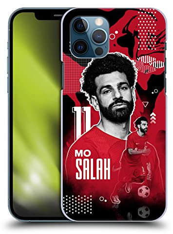 Head Case Designs Officially Licensed Liverpool Football Club Mohamed Salah 2022/23 First Team Hard Back Case Compatible With Apple iPhone 12 / iPhone 12 Pro