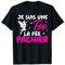 Je Suis Une Fee La Fee Pachier Humour Cadeau Humoristique T-Shirt