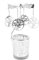 Surakey Windlicht Teelichtkarussel aus Glas Teelichthalter,Silber Karussell Teelichter Kerzenhalter,Motiv Elch Windlichter Teelicht Kerzen Halter Geschenk Dekoration für Hochzeit,Weihnachten