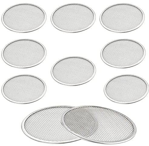 10 Piezas Tapas de Germinación de Tarros Mason, Tapas de Germinación para Tarros de Albañil de Boca Ancha de 86 mm Tapas de Tarros de Germinación de Semillas para Cultivar Frijoles