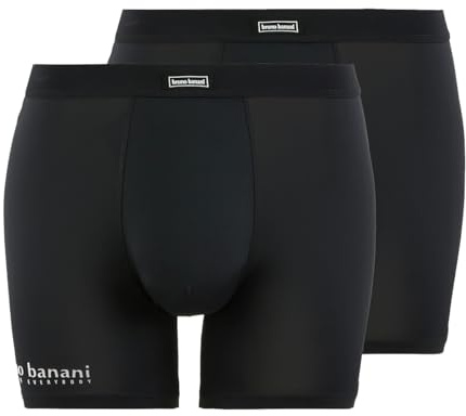 bruno banani - All Day - Long Short/Pant - 2er Pack (3XL Schwarz)