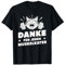 Danke für Muskelkater - Fitness Trainerin Lustige Abschied T-Shirt