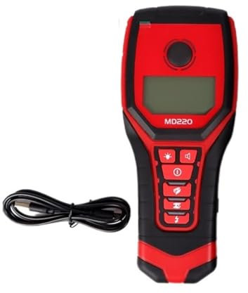Scanner per pareti Stud Finder 4 in 1 Wall Scanner Stud Finder Metal Detector Perno di Legno Tubo 'Acqua in Tempo Reale Centro Scanner E Strumento di Posizionamento