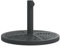 vidaXL Base de Parasol pour mâts Ø38 / 48 mm 12 kg Rond, Base de Parasol, Pied de Parasol de terrasse, Porte-Parasol, Support de Parasol
