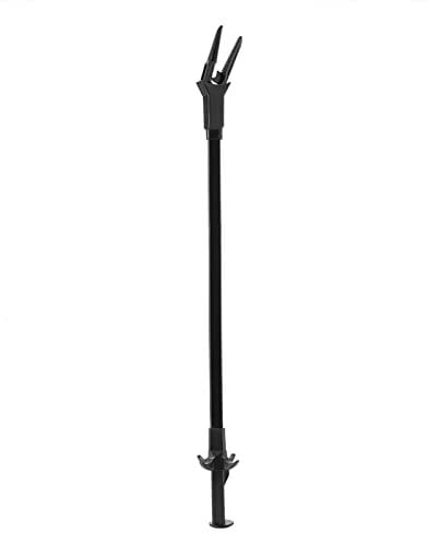 Aquarium Tongs, Fish Tank Plastic Tweezer Water Plants Algae Clamp Scrapers Cleaning Tool Clip Spot Feed and Coral Extra Long Tweezers Multi Purpose Pruning Cleaner Curved Tools