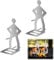 lcyen 2pcs Hot Dog BBQ Accessories,BBQ Sausage Holder,Camping Accessories for Men,Cooking Gadgets,BBQ Fork,BBQ Rack for Camping Outdoor Picnic Garden Kitchen