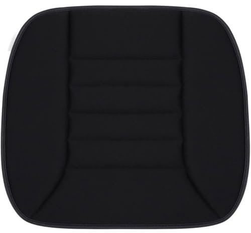 DQSZ 1 Stück Auto-Sitzkissen für Opel Mokka B/Mokka-e 2021-2023, Autositzkissen Sitzschoner Pad Anti Rutsch Komfort Sitzauflage Memory Foam Innenraum Zubehör,A/Black