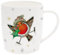 Bug Art Robin Christmas Mug Stylish Coffee Cup Tea Cup in matching Gift Box 6637