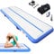 RISINGUKST Air Gymnastics Track Tumbling Mat, Inflatable Training Mats 10ft Tumble Air Mat 4 Inch Thickness with Electric Pump