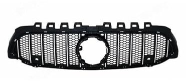 Rejillas Delanteras Accesorios Tuning para Coches para Benz Clase A W177 180 200 220 250 A45 2018-2023 para AMG para GT Parrilla Delantera Estilo Diamante Malla Parrilla Carreras Parrilla(Style F)