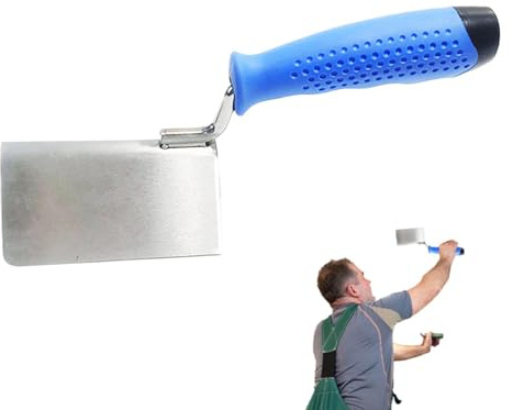 Strumento angolare interno esterno, spatola angolare in acciaio,Cazzuola in acciaio inossidabile per angolo cartongesso | Cazzuola angolare interna esterna adatta per principianti per lavori d