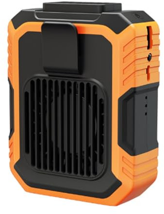 FUWIND 4000mAh Wearable Personal Fan Portable Mini Waist Fan 3 Speed USB Rechargeable Waist Clip Fan