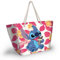 Disney Lilo e Stitch Ice Cream-Borsa da Spiaggia Soleil, Rosa, 52 x 37 cm