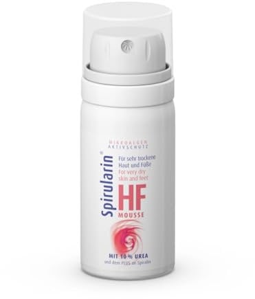 Spirularin HF Mousse 35ml – Fußpflege für trockene Haut | Das Original von ocean pharma mit Spirulina-Extrakt für intensive Feuchtigkeit und sanfte Pflege – ideal für die tägliche Fußpflege zuhause