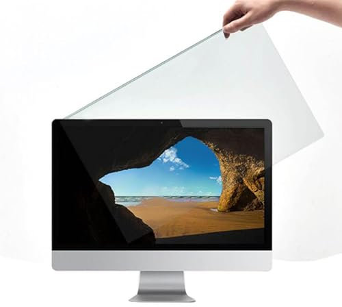 Guoyoocc Hängend Anti-Blaulichtfilter,Blockiert Übermäßig Schädliches Blaues Licht & UV Film,Blue Light Screen Filter,Anti Eye Strain,Abnehmbar Filter,für 11.6-32 Zoll Computer/Monitore,blaulichtfilt