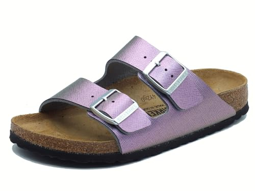 BIRKNSTOCK Sandali Sandalo Donna Eco Pelle Viola 41 Viola