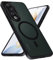 Xiltlly Magnetica Cover per Honor 90, Compatibile con MagSafe, Traslucido Opaco Custodia Antiurto Protettiva per Telefono Cellulare AntiGraffio Case per Honor 90 6.7 Pollici, Nero