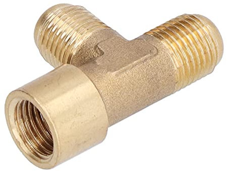 Adaptador de Válvula de Latón 3 Vías Premium/divisor Manguera 4 con Hilos para Riego Eficiente