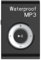 Ohulelks IPX8 Sports Waterproof MP3 Music Player Diving Surf Swimming MP3 Mini Clip MP3 Player FM Radio Waterproof Headphone A