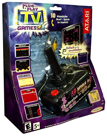 Consola Retro Arcade Nano Plug & Play Atari, Incluye 10 Juegos
