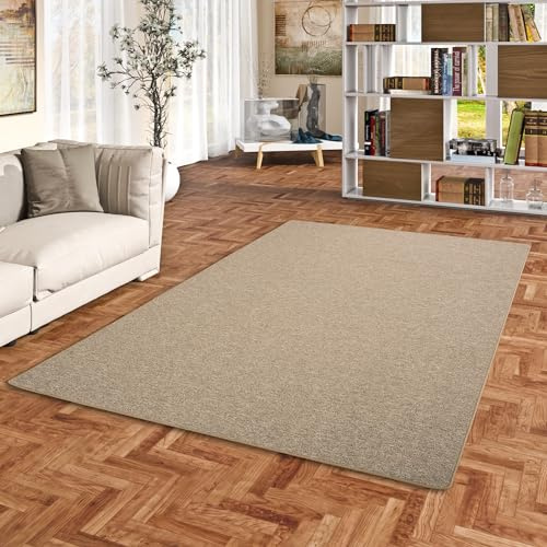 Snapstyle Feinschlingen Velour Teppich Strong Nougat in 24 Größen