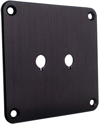 Dayton Audio SBPP-BK Binding Post Back Plate Black Anodized
