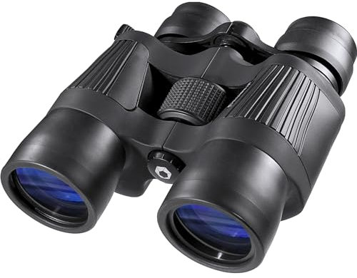 Barska Uni-Erwachsene Colorado Compact Binoculars Fernglas CO10686 7-21X40 Reverse Porro Zoom, Blaue Linse, Schwarz