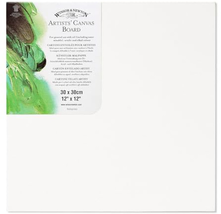 Winsor 6224020 30 x 30 cm Canvas Board