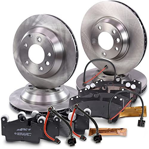 BESTPRICE ATP Bremsenset inkl. Bremsscheiben vorne Ø 350 mm Belüftet + hinten Ø