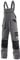 Krystof Herren Arbeitslatzhose mit Kniepolstertaschen - Sehr Stabile Strapazierfähige Arbeitshose mit Hosenträger Gartenhose Bundhose Cargohose Arbeitsoveral gr. 56