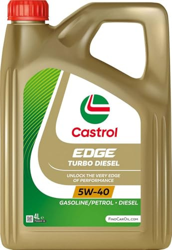 Castrol EDGE TURBO DIESELSCHMIERÖL 5W-40 Q3 TITAN 4 L | 15F819 / 1535BA, Edge Turbo Diesel 5W-40