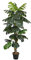 Monstera deliciosa Kunstbaum 160cm mit Topf und 34 Blätter - Künstliches Fensterblatt Philodendron Zimmerpflanze