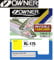 Owner Forellehaken Fluorocarbon blau 60cm - 7 gebundene Angelhaken, Gr./Durchmesser/Tragkraft:Gr. 8/5.8kg /0.25mm