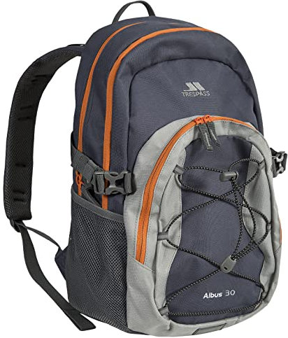 Trespass Albus, Flint, Rucksack 30 Liter, Flint